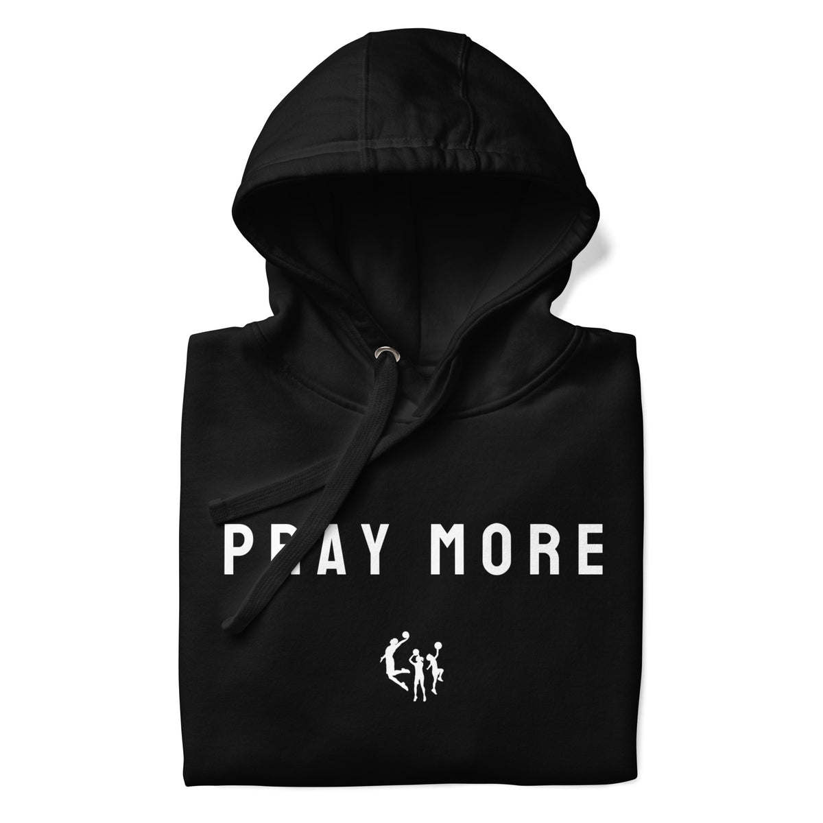 Pray More Fleece Hoodie || B