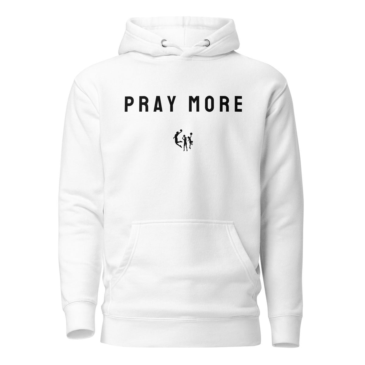 Pray More Fleece Hoodie || W