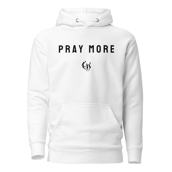 Pray More Fleece Hoodie || W