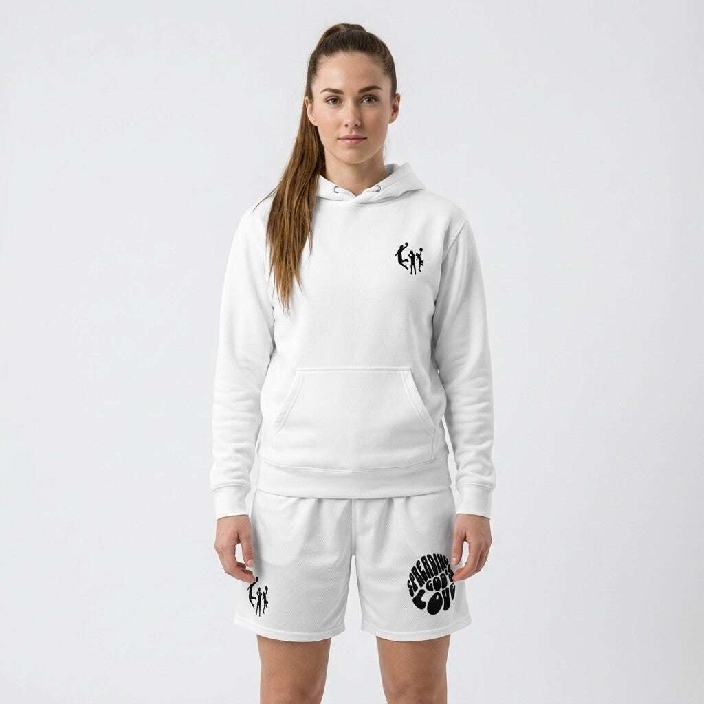 Spreading God's Love Fleece Hoodie || W