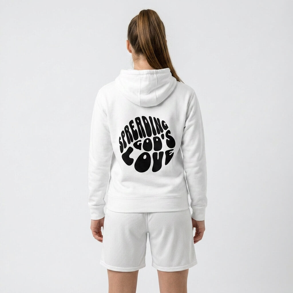 Spreading God's Love Fleece Hoodie || W
