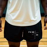p.4.13 black basketball shorts gym