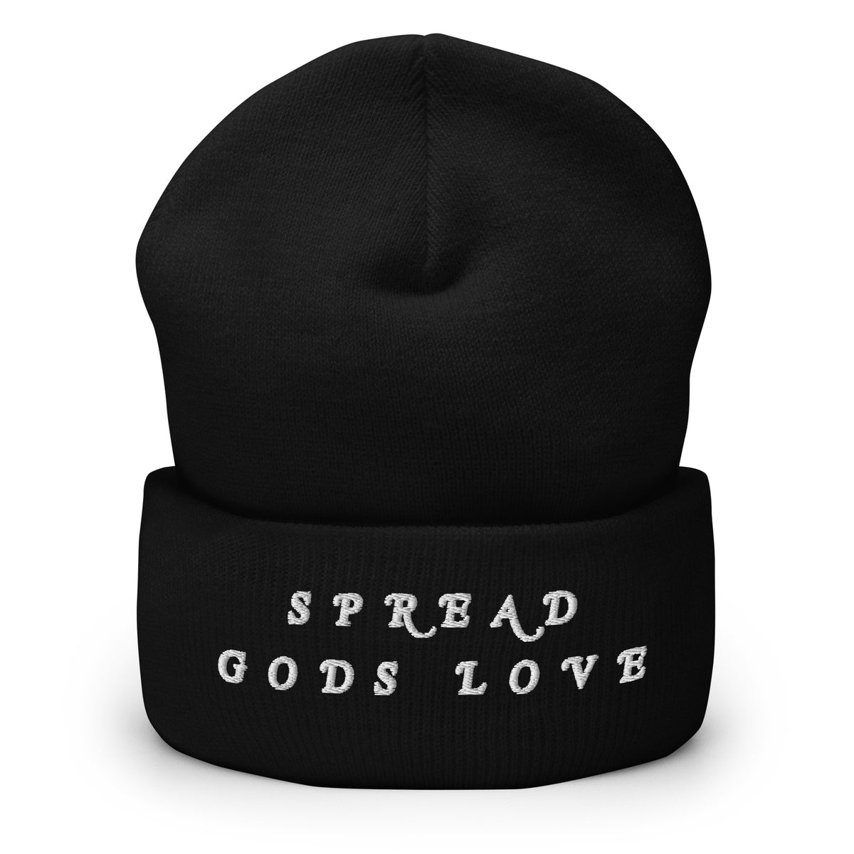 Spread God's Love Cuffed Beanie || B